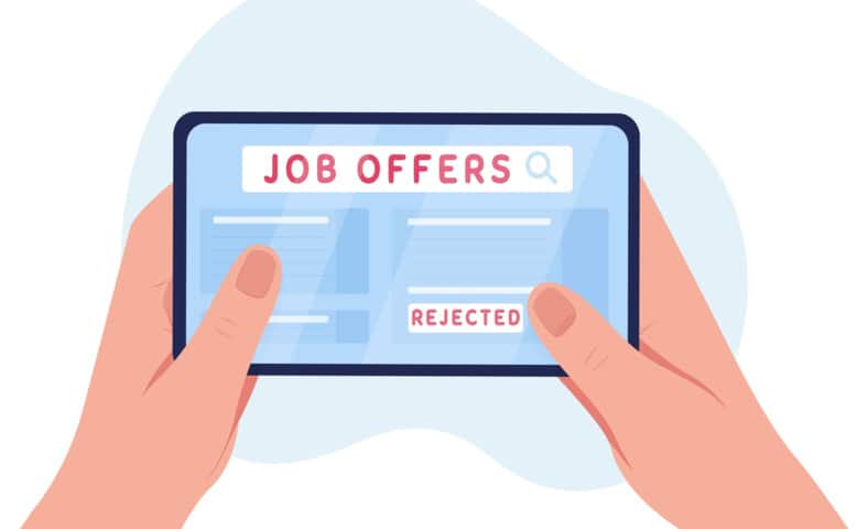Job Offers Rejected